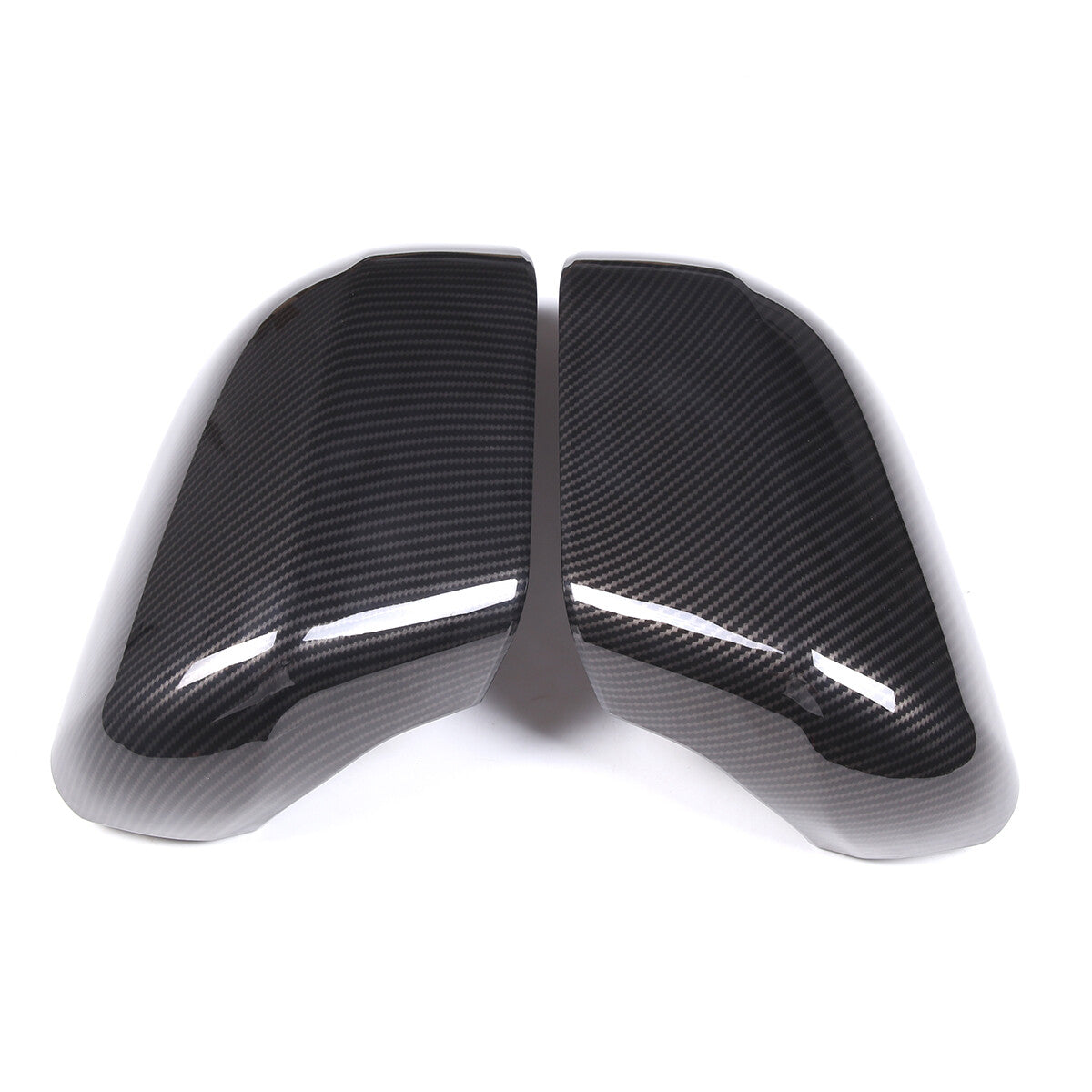 Carbon fiber Side Mirror+Door Handle Covers Molding Trim for Toyota Tundra 22-26 8
