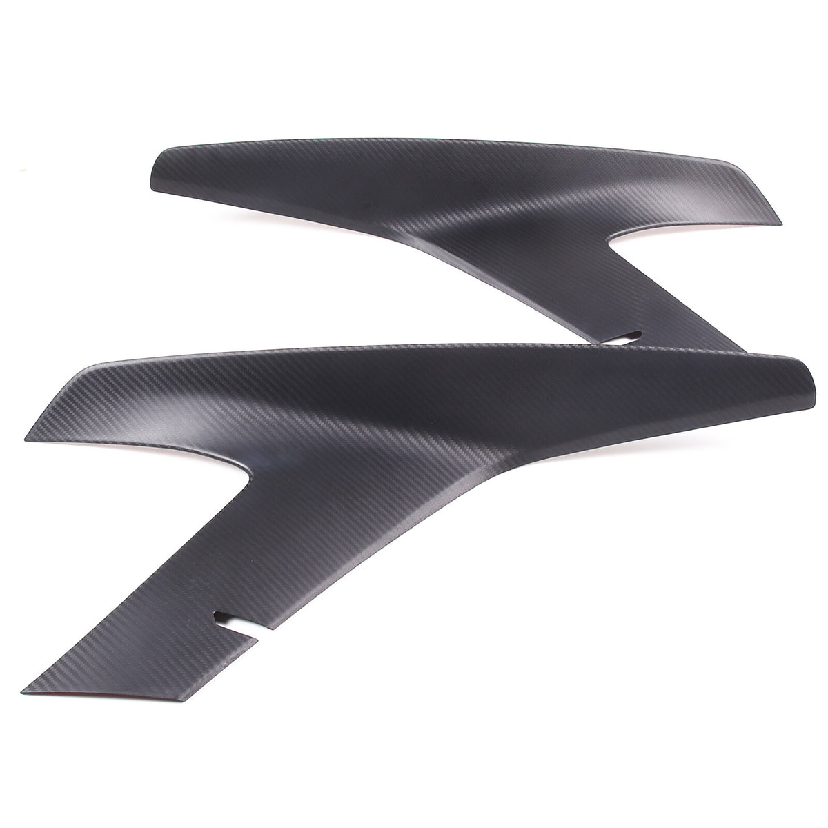 Real Carbon Fiber front bumper Side Grille Trim Cover Fits corvette c8 2020-2026 15