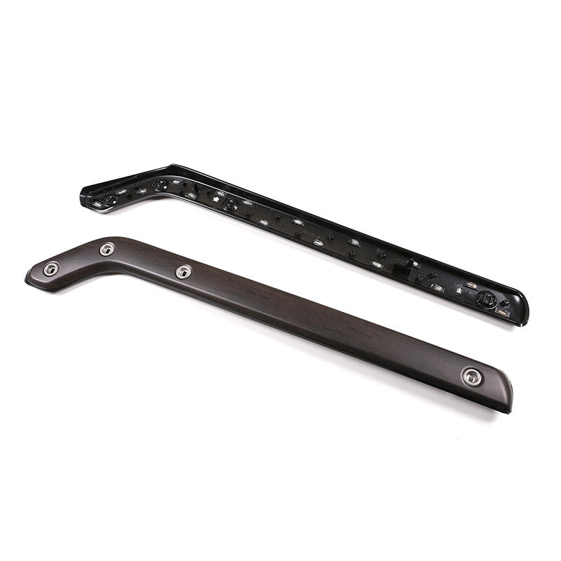 Replace ABS Oak Grain Center Console Gear Side Trim For LR Defender 2020-24 18