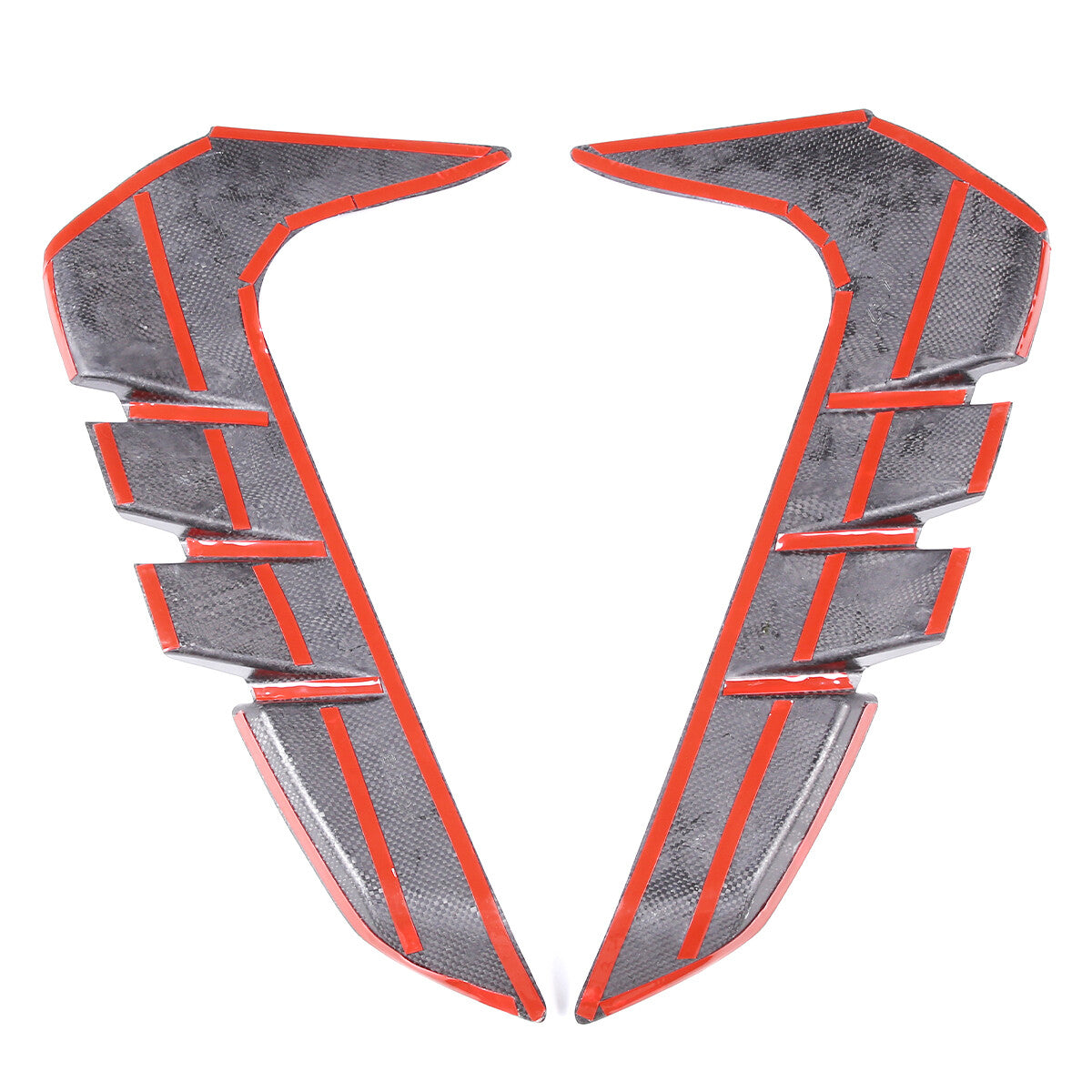 Forged Carbon Front Side Fender Air Outlet Trim For Toyota GR86 Subaru BRZ 2022+ 4