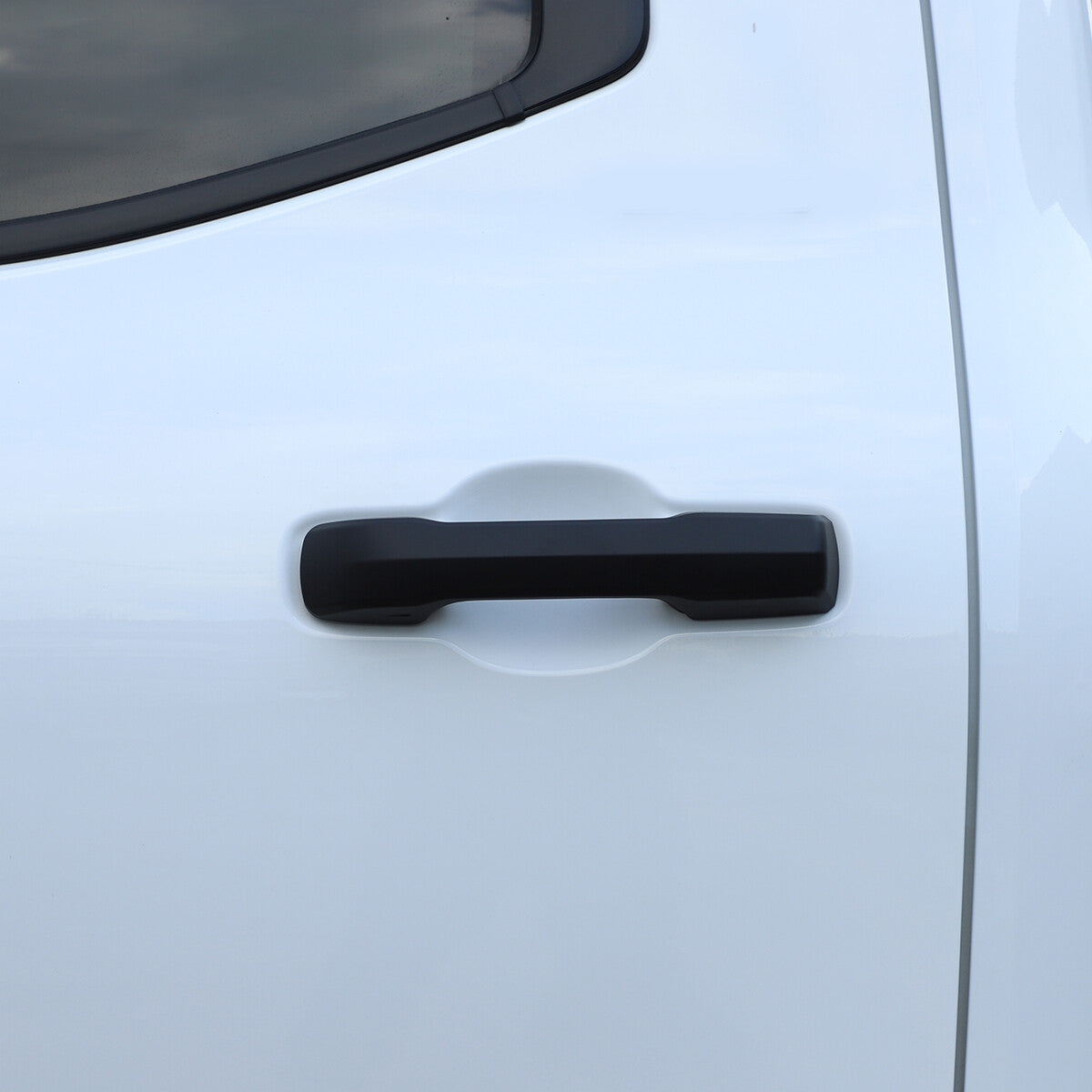 5pcs Matte Black Door Handle Cover & Tailgate Trim For Toyota Tundra 2022-2026 7