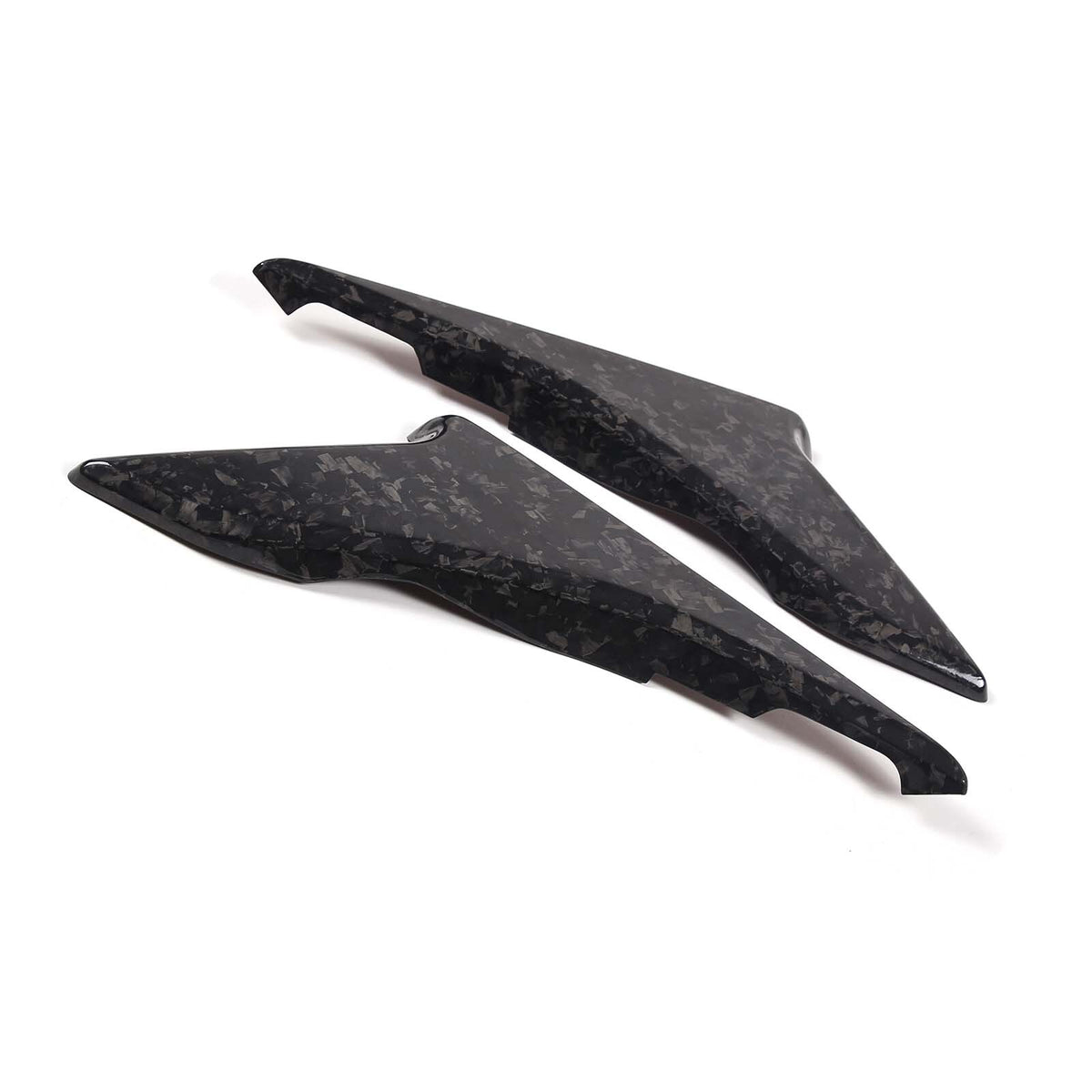 Forged Dry Carbon Fiber Interior Door Panel Cover Trim For Corvette C8 20-26 13