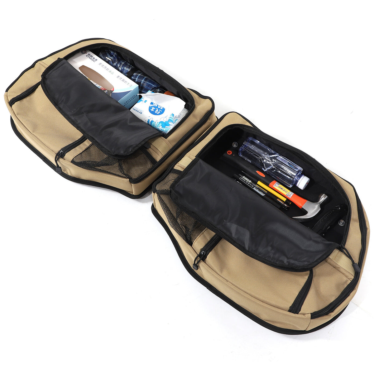 Tailgate Rear Door Cargo Trunk Storage Bag Organizer For LR Defender 2020-24 20