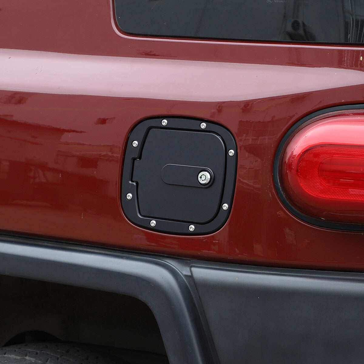 Fuel Tank Cover Gas Replacement Cover Trim Fits For Toyota FJ Cruiser 2007-21 6