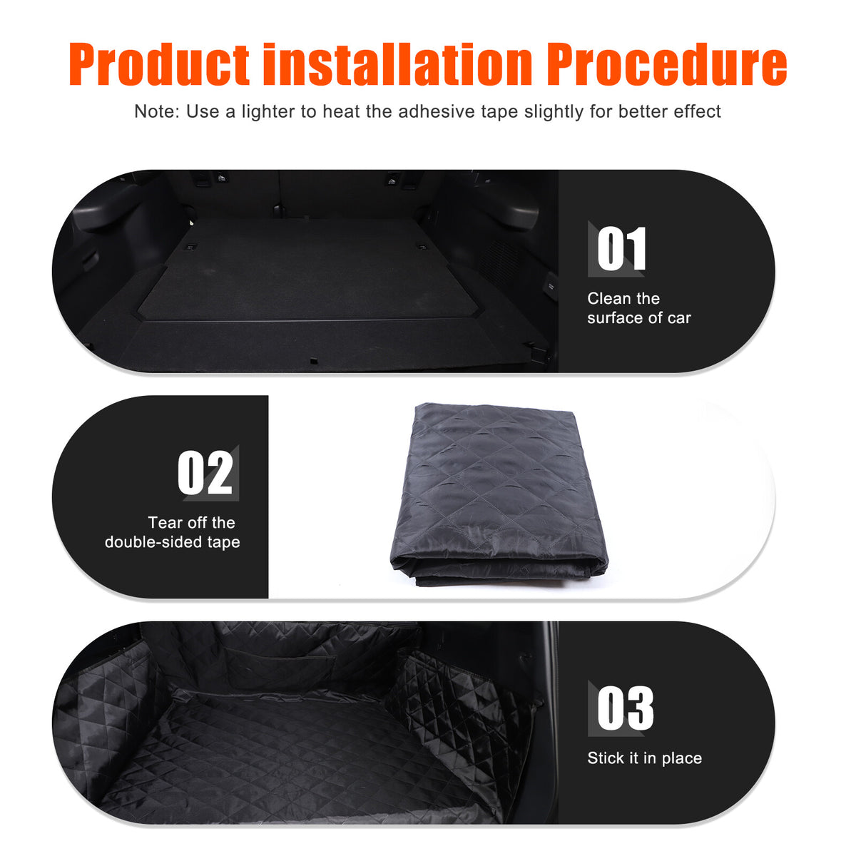 Dog Car Trunk Mat Hammock Pet Seat Cover For Toyota Land Cruiser Prado LC250 24+ 13