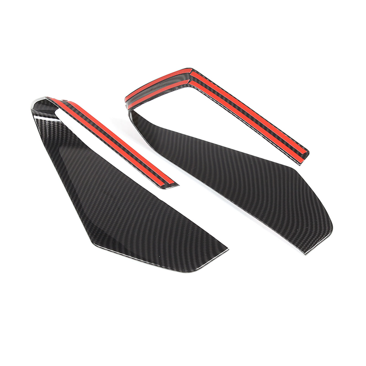 ABS Carbon Front Side Air Intake Vent Grille Cover Trim For Corvette C8 20+ 13