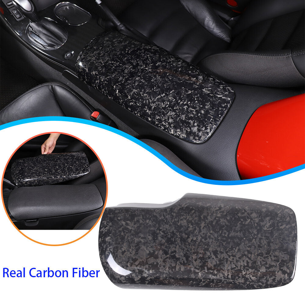 Forged Real Carbon Fiber Full Interior Set Decor Cover Trim Kit for Corvette C6 70