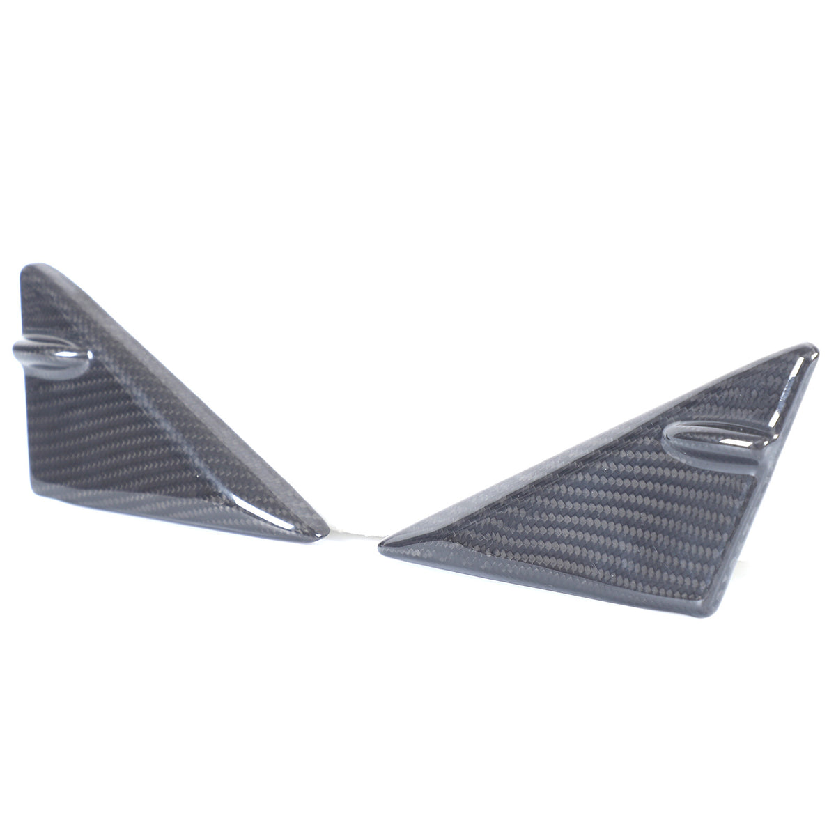 Real Carbon Front Triangle A-Pillar Cover For Lexus RC F GT3 Track ART 14-22 US 6