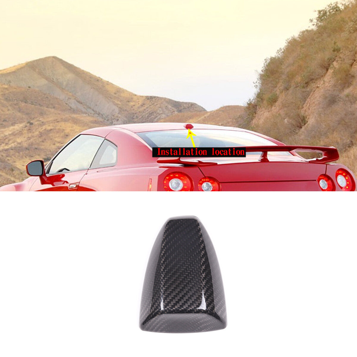 REAL Carbon Fiber Interior Exterior Trim Cover Set Kit For Nissan GTR R35 08-16 2