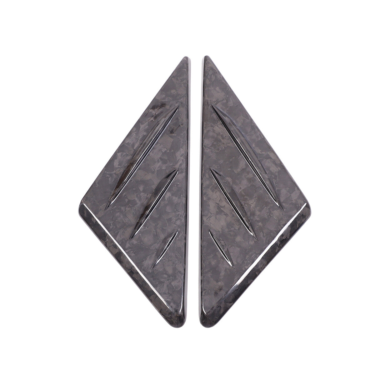 Forged A-Pillar Front Door Triangle Cover Trim For BMW 8 Series G14 15 16 19-22 11