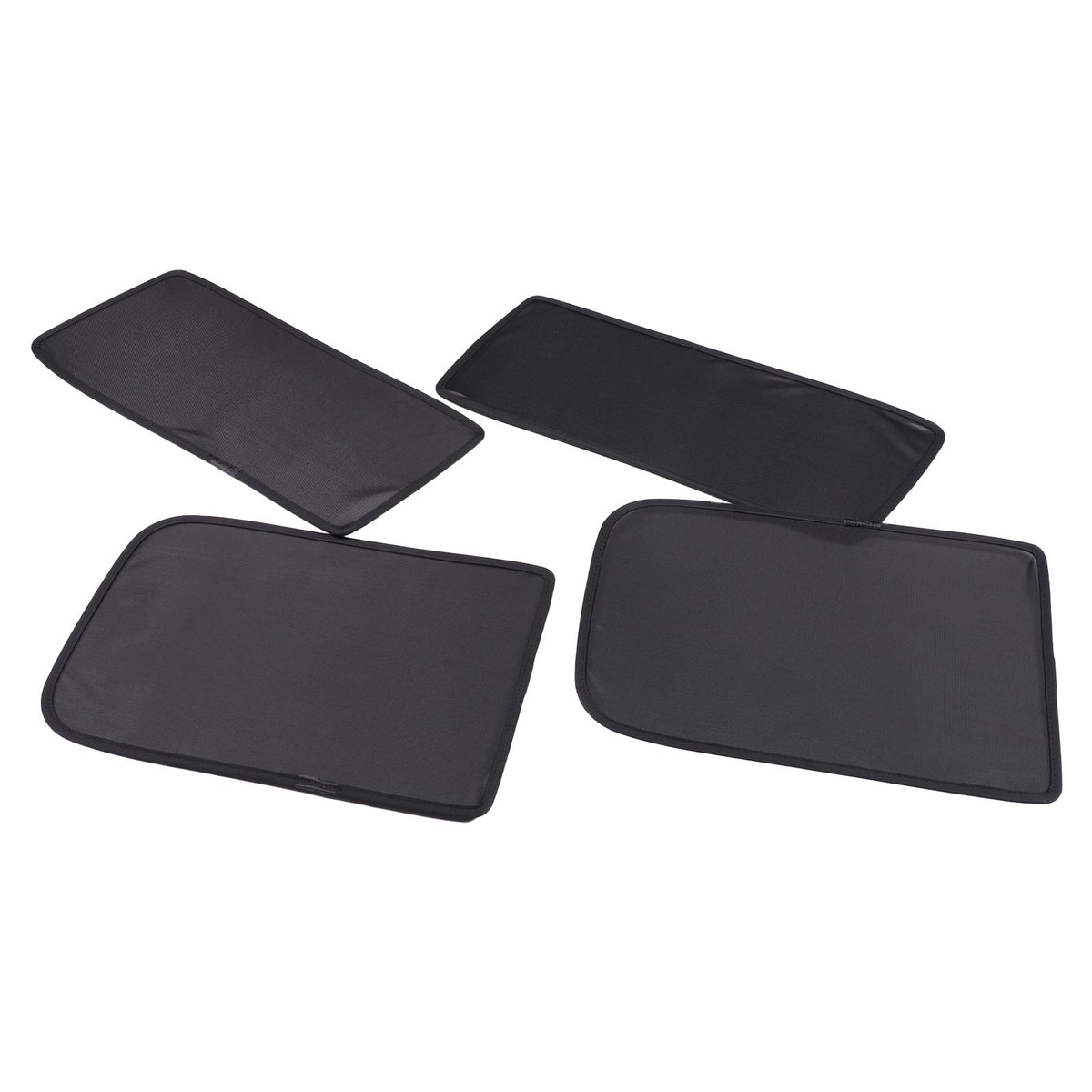 Black Rear Tailgate Window Mesh Screen Sun Shade Cover For Hummer H2 2003-2009 11