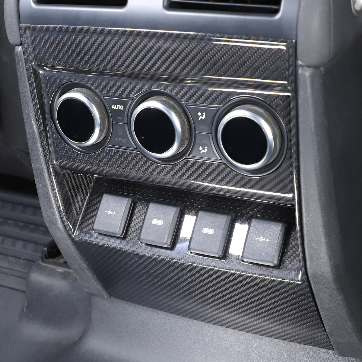 Real Dry Carbon Fiber Full Interior Trim Set For LR Defender 90 110 L663 20-23 233