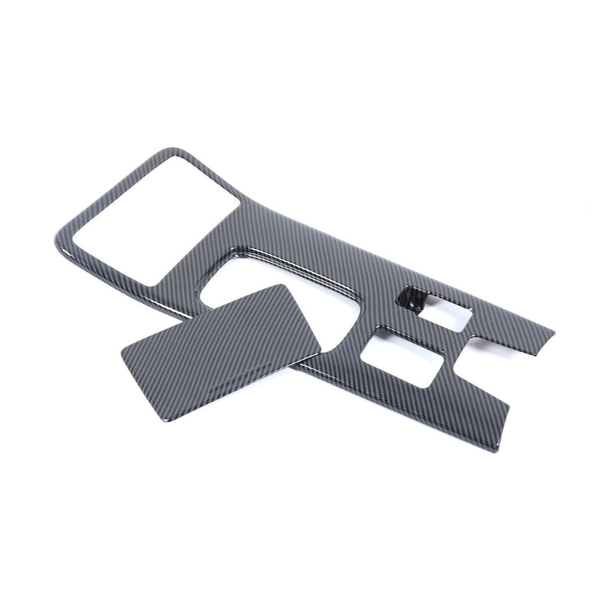 ABS Carbon Center Console Gear Shift Panel Trim For Mitsubishi Outlander 19-22 16
