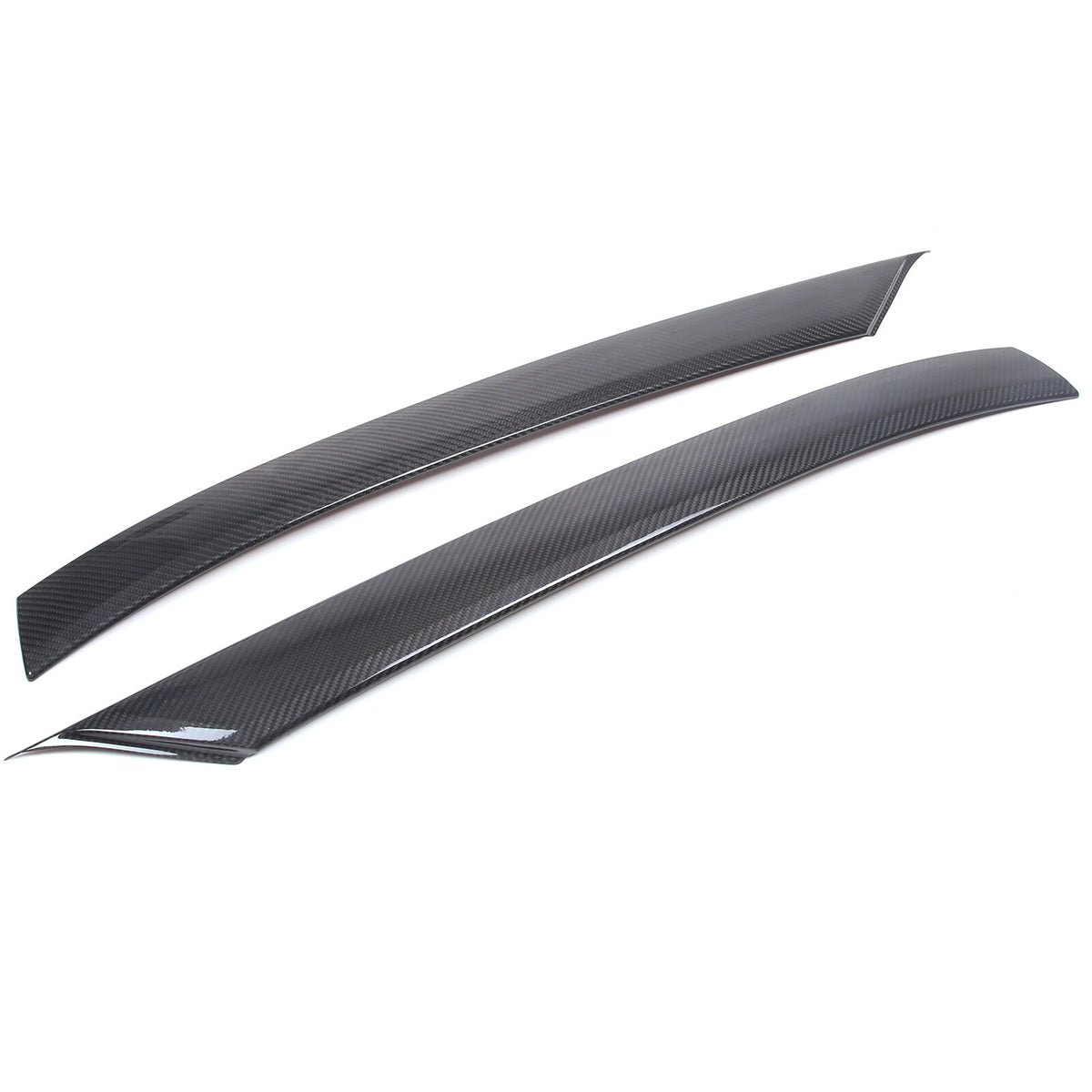 Real Carbon Fiber Exterior Door Mirror Full Set Cover Trim Kit For C8 Corvette 16