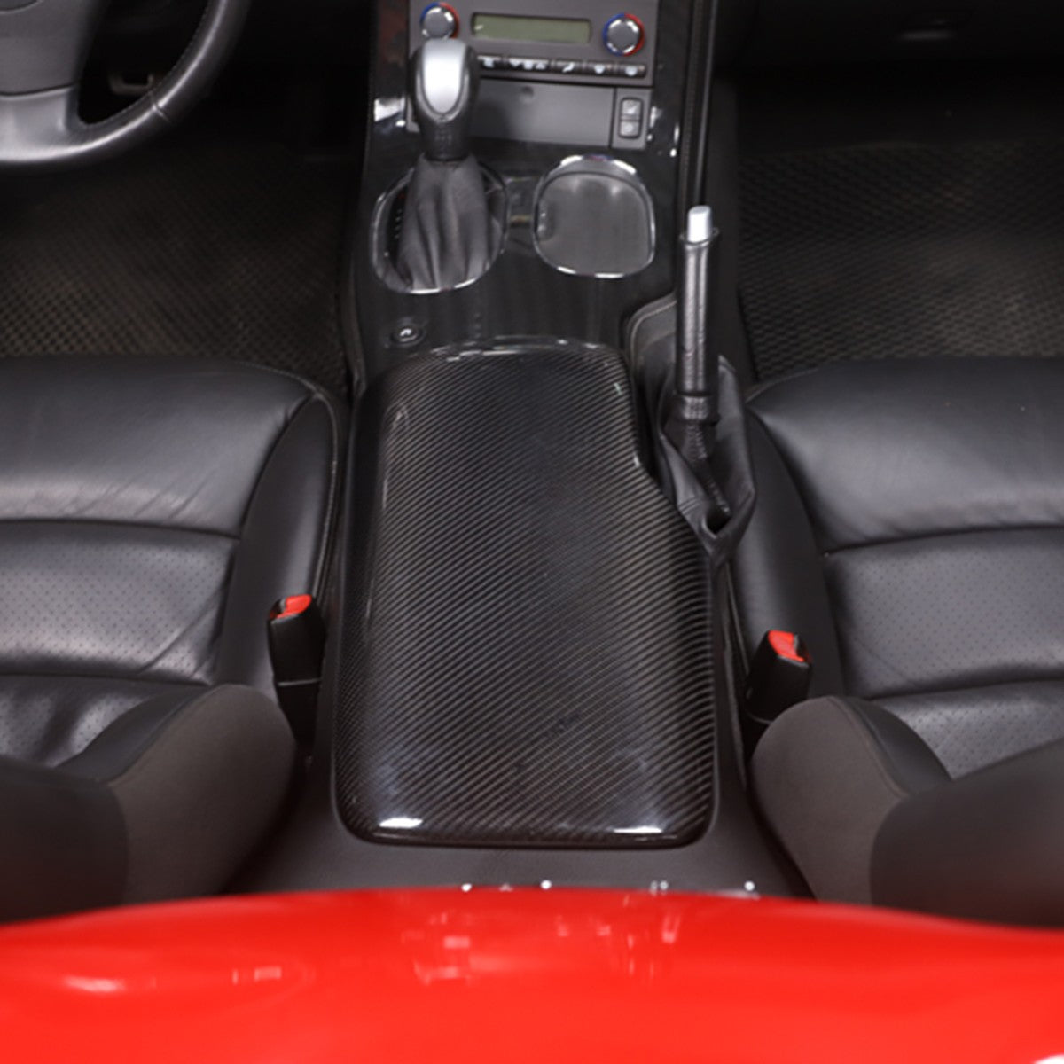 Real Carbon Fiber Interior Center Console trim For Corvette C6 2005-2013 126