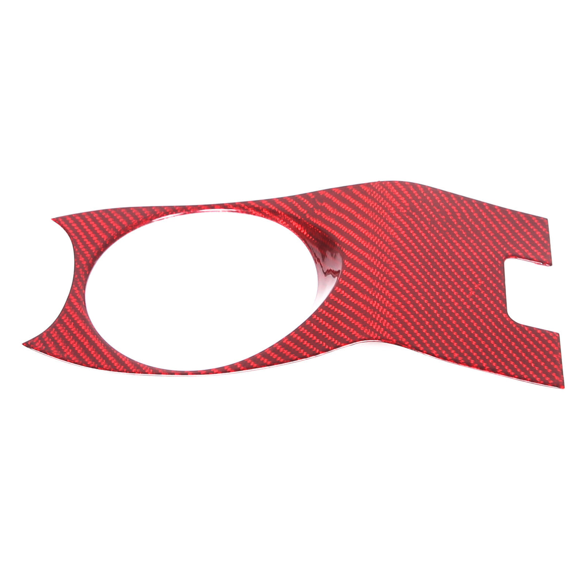 Real Carbon fiber Center Armrest Cup Holder Cover Trim For McLaren GT 19-22 15