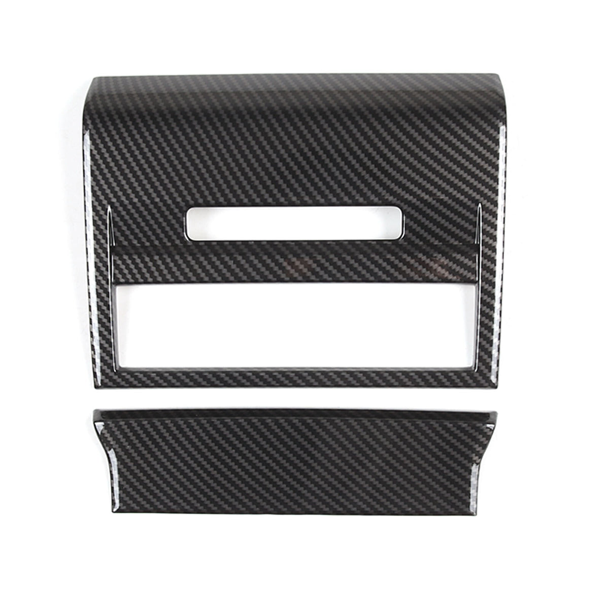 ABS Carbon Interior Rear Air Vent Cover Trim Set For Range Rover Sport 23-24 23