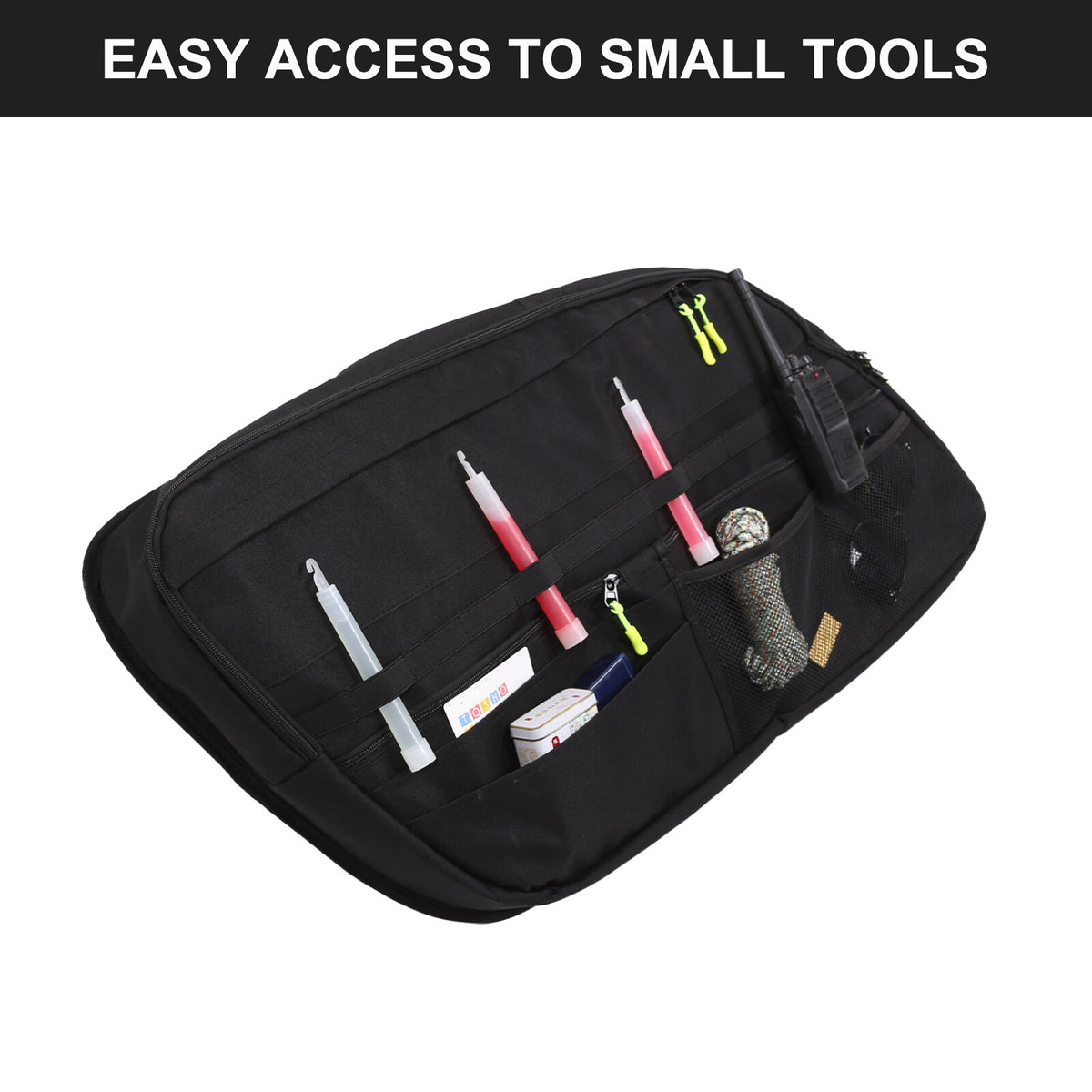Rear Trunk Right Side Storage Bag Pockets Organizer For Toyota Sequoia 2007-2021 16