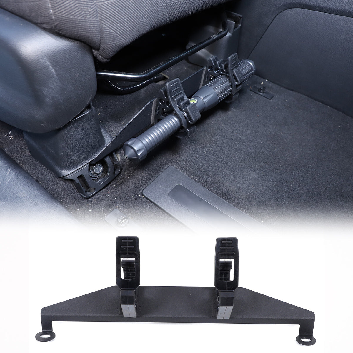 Under Seat Flashlight Holder Bracket Mount For Honda Pilot 2015-2022 8