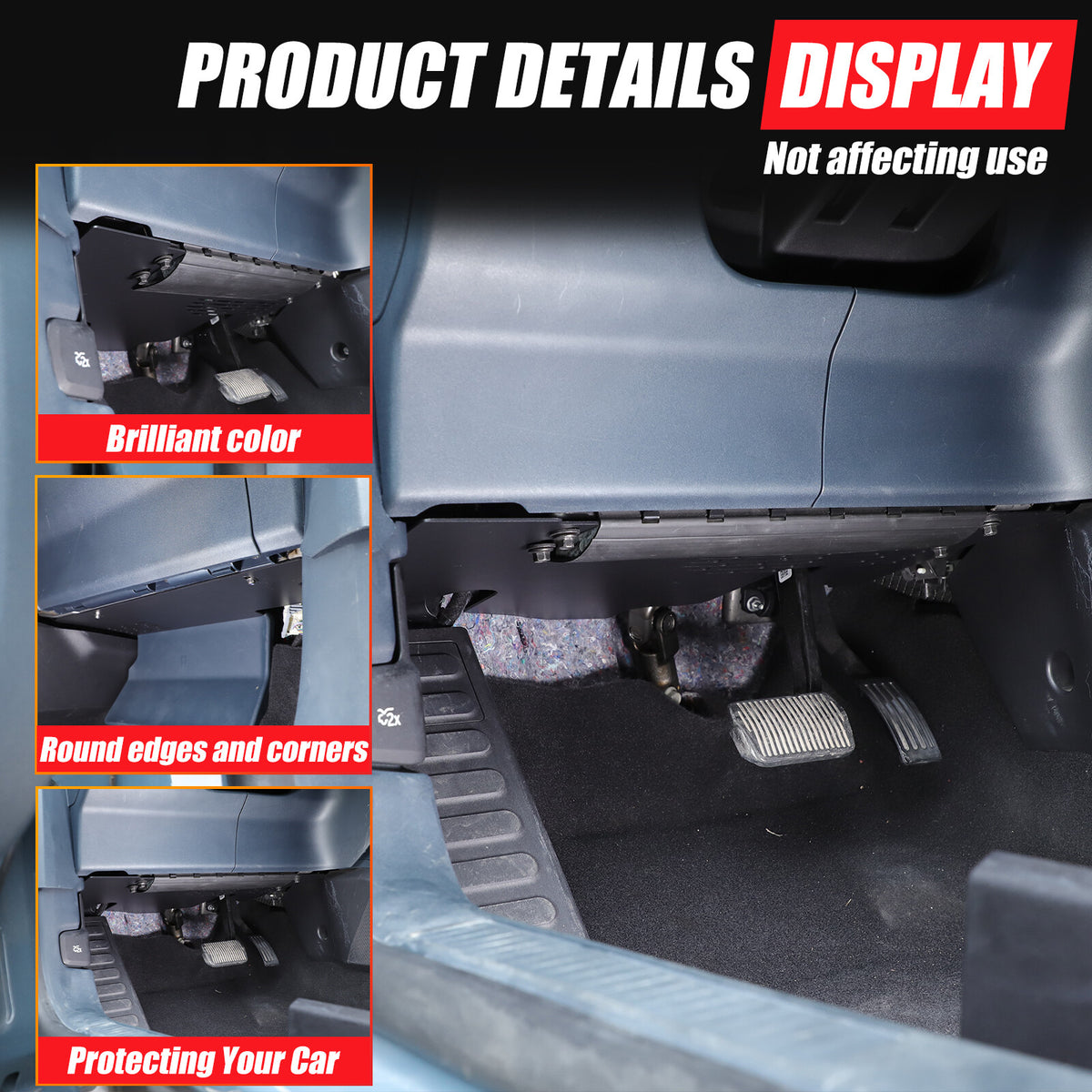 Replacement Lower Dashboard Bottom Protector Panel Guard For Ford Maverick 2022+ 5