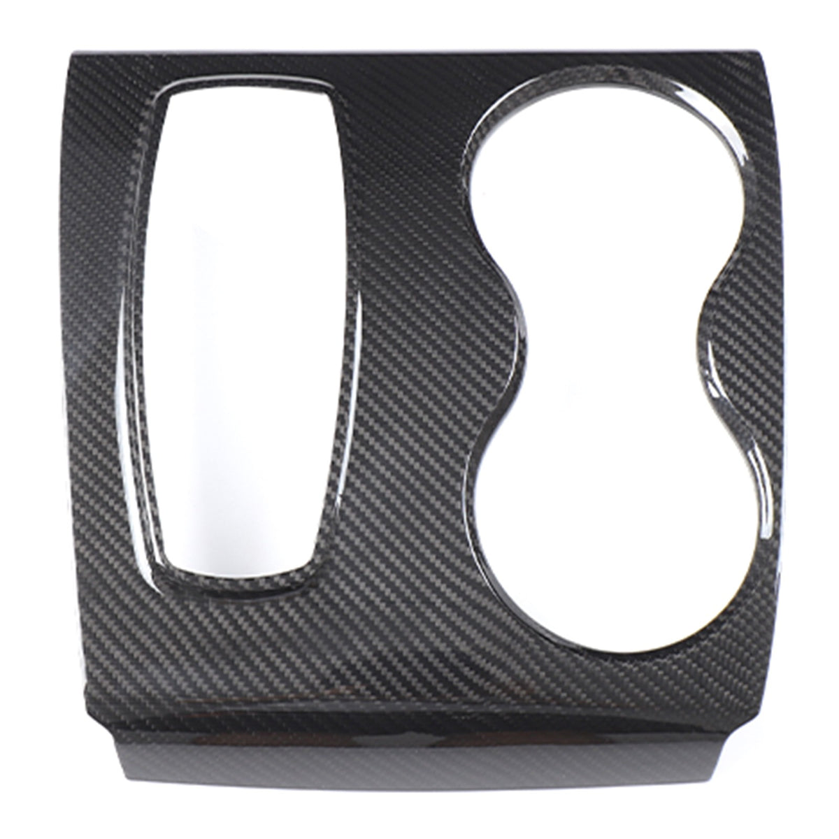 Real Carbon Fiber Center Gear Cup Trim For Honda Pilot/Ridgeline/Passport 16-22 17