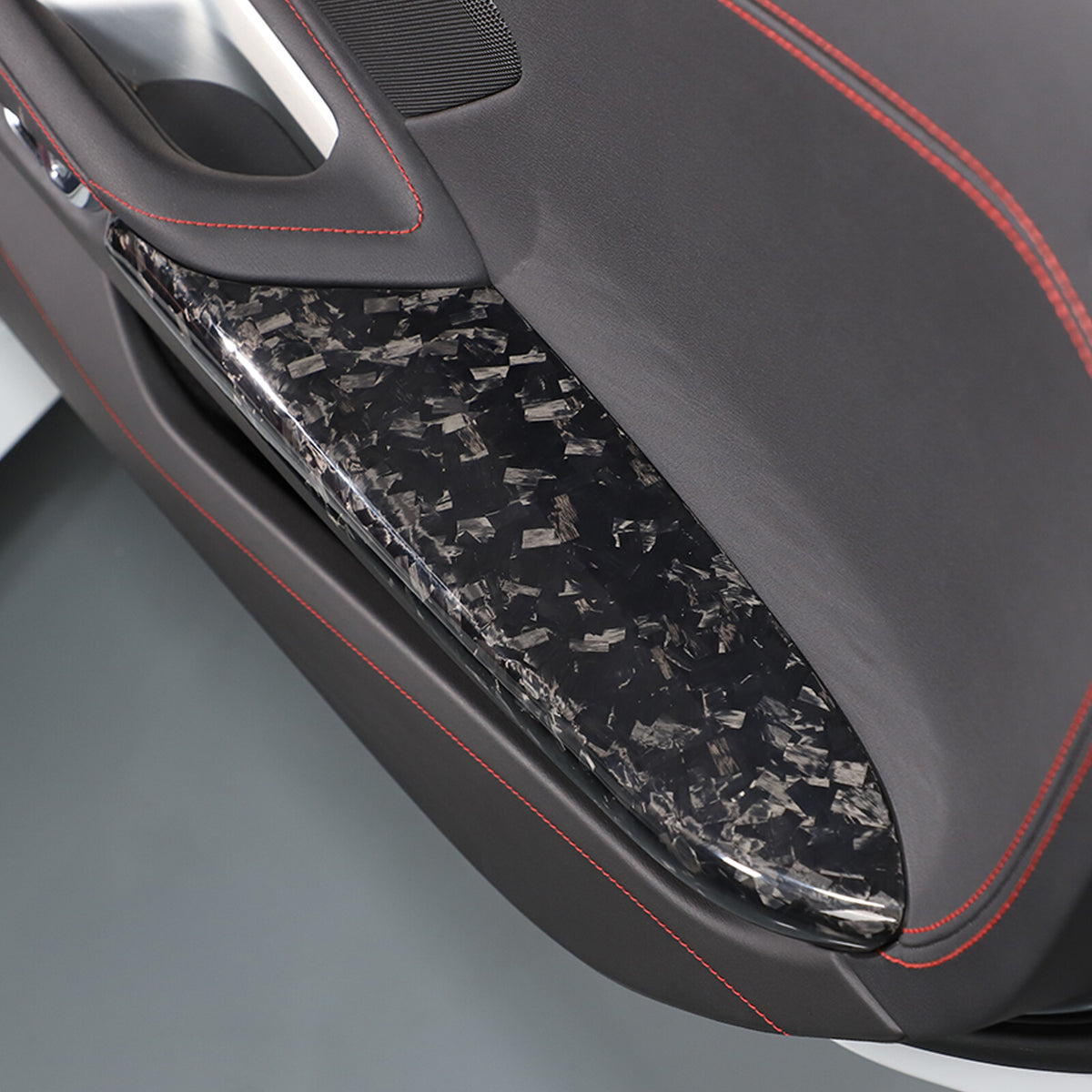 Forged Real Carbon Fiber Full Interior Set Cover Trim Kit For Corvette C8 20-25 - Variants 36-40 22