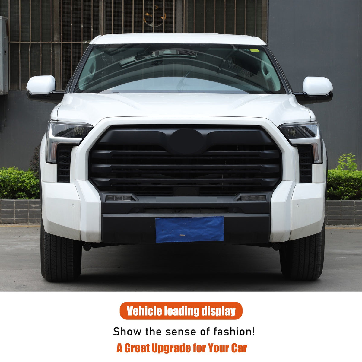 White ABS Exterior Rearview Mirror Cover Trim For Toyota Tundra/Sequoia 2022+ US 17