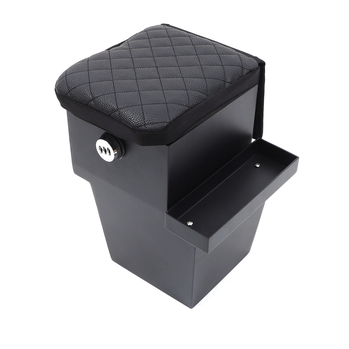 Steel Center Console Armrest Safe Storage Box w Lock For Toyota FJ Cruiser 07-21 9