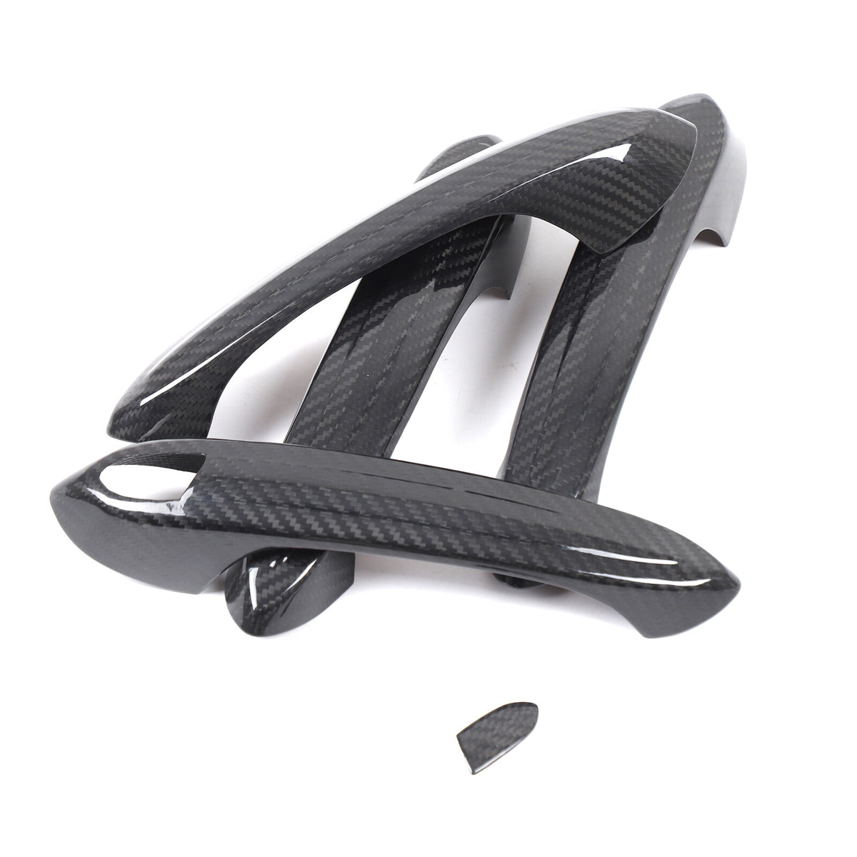 Real Carbon Fiber Exterior Door Handle Protector Trim for BMW 3 Series G20 20-25 5