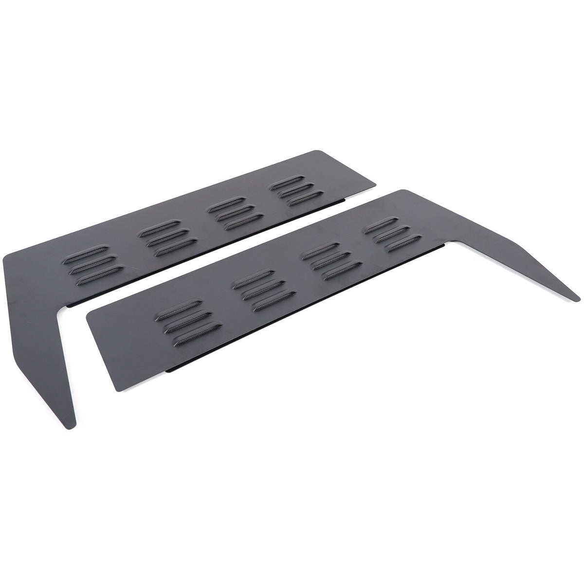 Alloy Rear Window Louver Shutter Cover Trim For Subaru Forester 4th SJ 13-18 US 7
