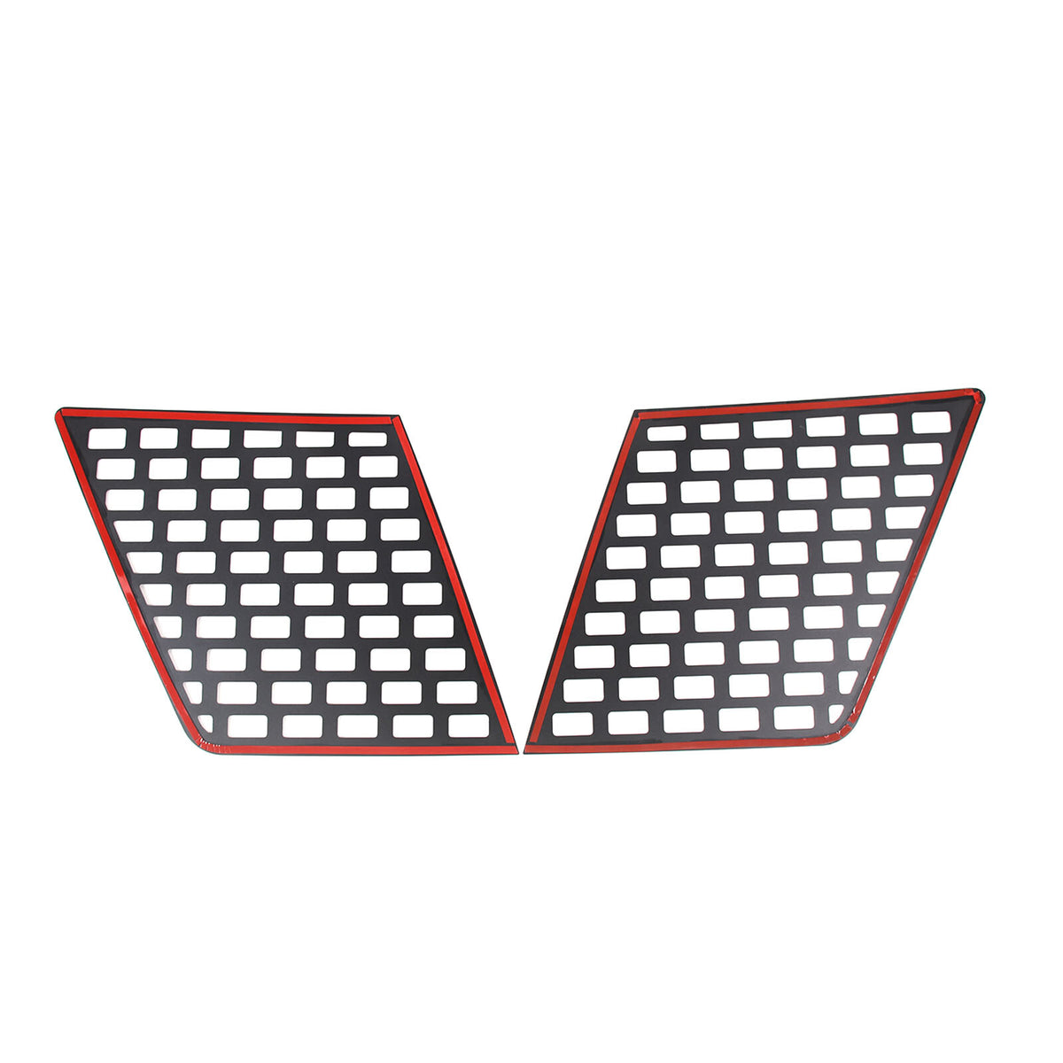 Alloy Tailgate side window honeycomb panel Trim For LR Freelander 2 LR2 07-15 6
