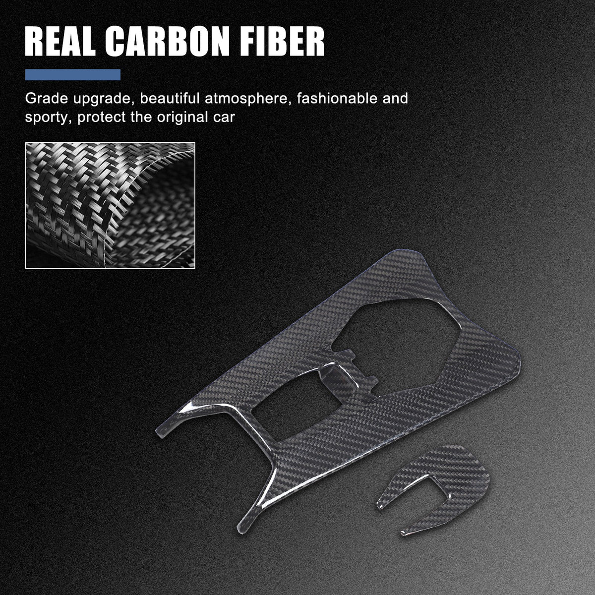 Real Carbon Fiber Center Console Trim For Lamborghini Huracan 580/610 2014-21 4
