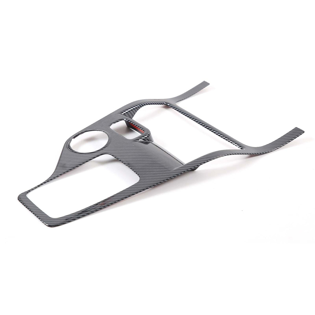 ABS Carbon Fiber Interior Center Console Frame Trim For Ford Ranger 2015-22 5