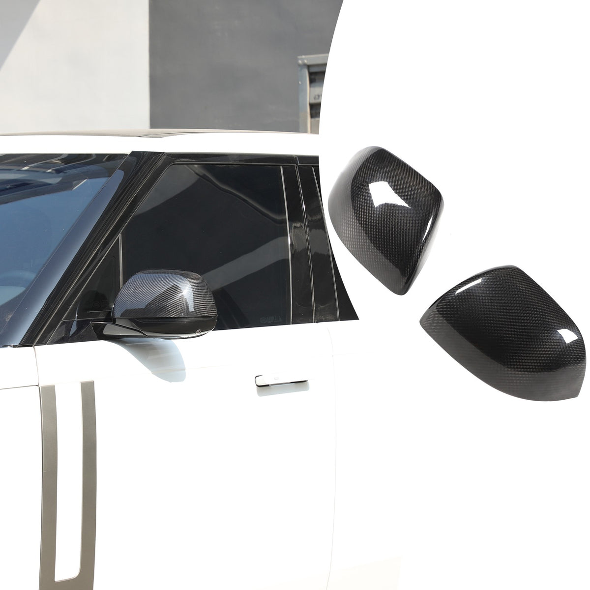 Real Carbon Fiber Side Mirror Cover For LR Range Rover Sport L461 Vogue L460 23+ 20
