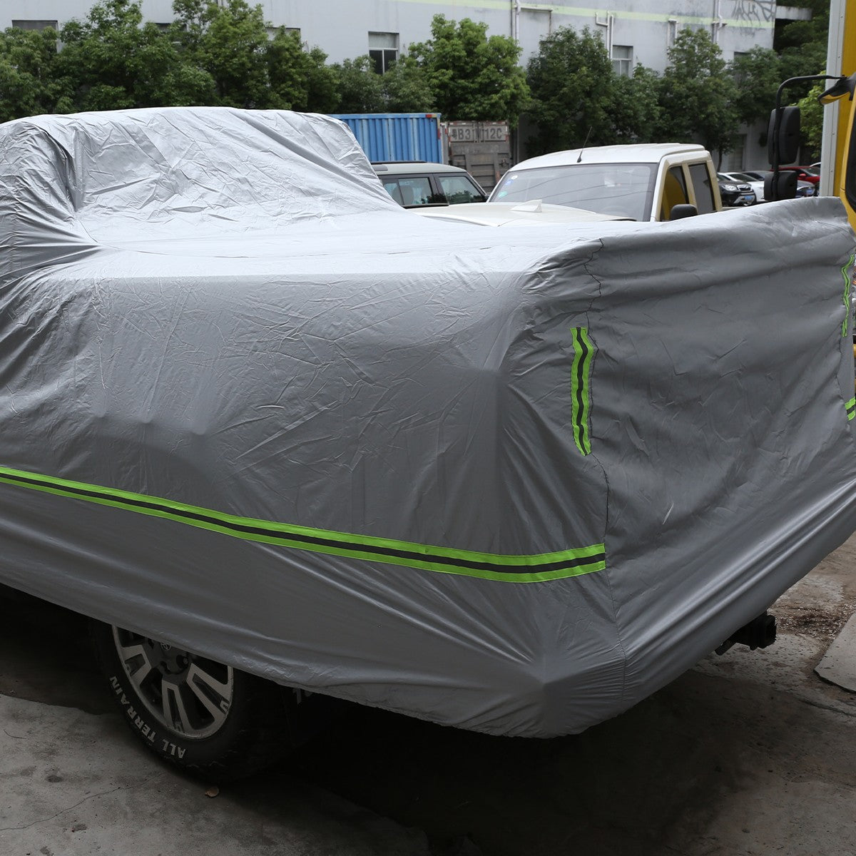 Full Car Cover Outdoor Waterproof Sun Heat Resistant For Toyota Tundra 2007-2021 13