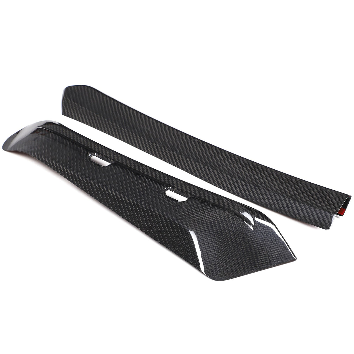 Real Dry Carbon Fiber Center Console Air Vent Trim For BMW X3 G45 2025+ 4