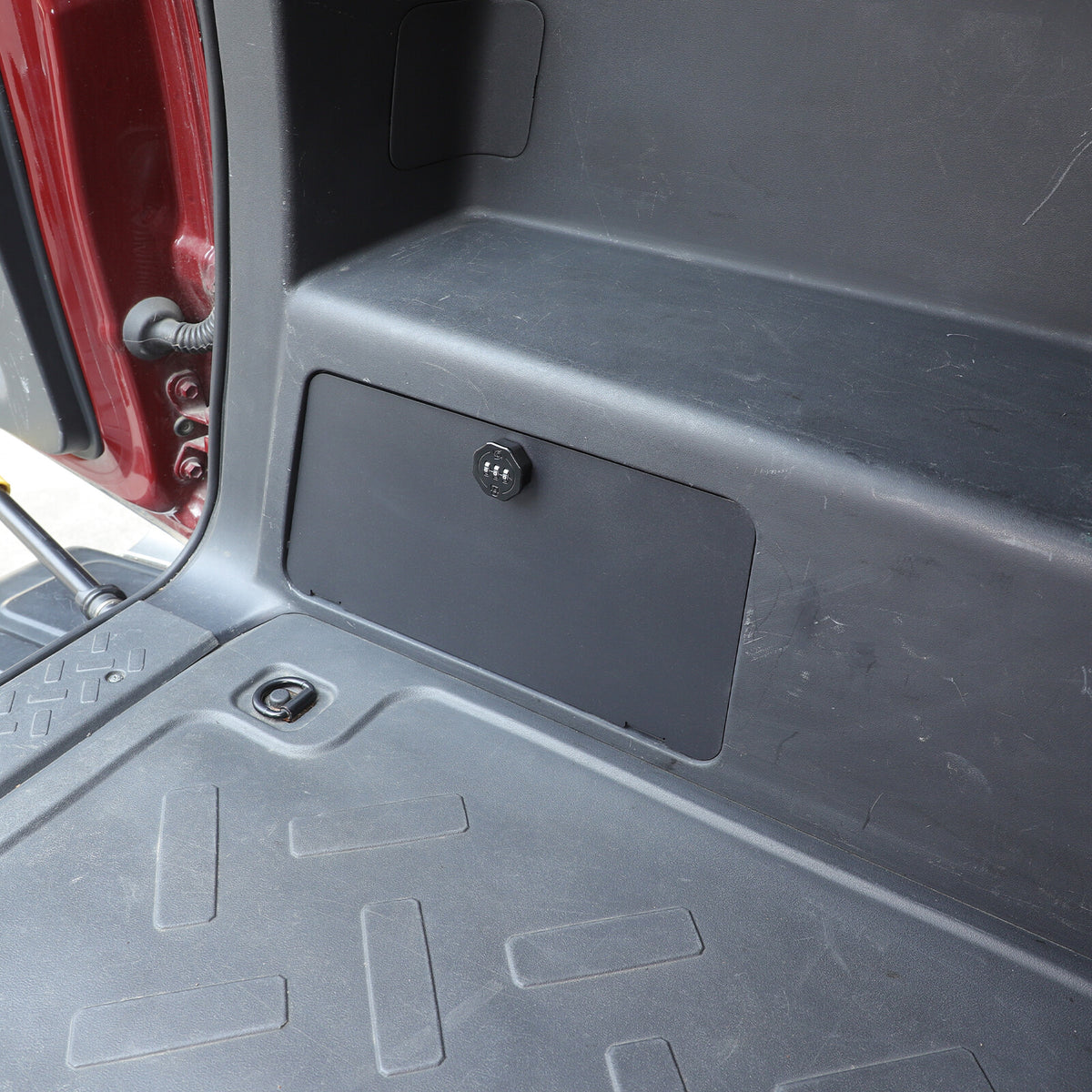 Steel Trunk Safe Left Side Storage Box Tray Vault For Toyota FJ Cruiser 2007-21 15