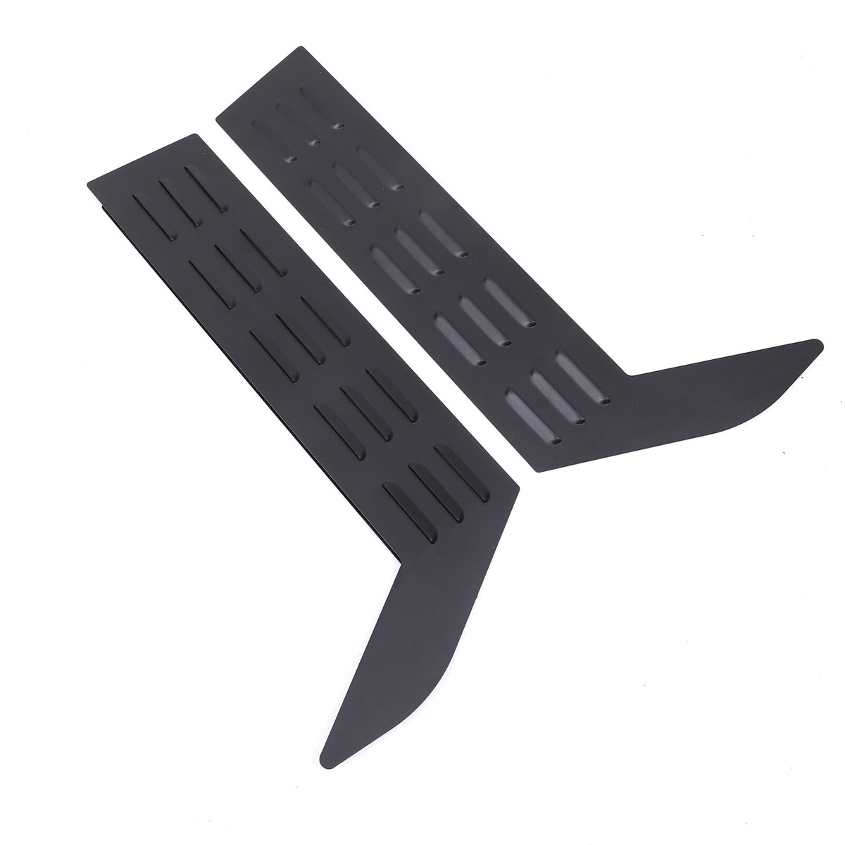 Rear Door Window Louver Air Vent Panel Trim Cover For LR Discovery Sport 2015-25 21