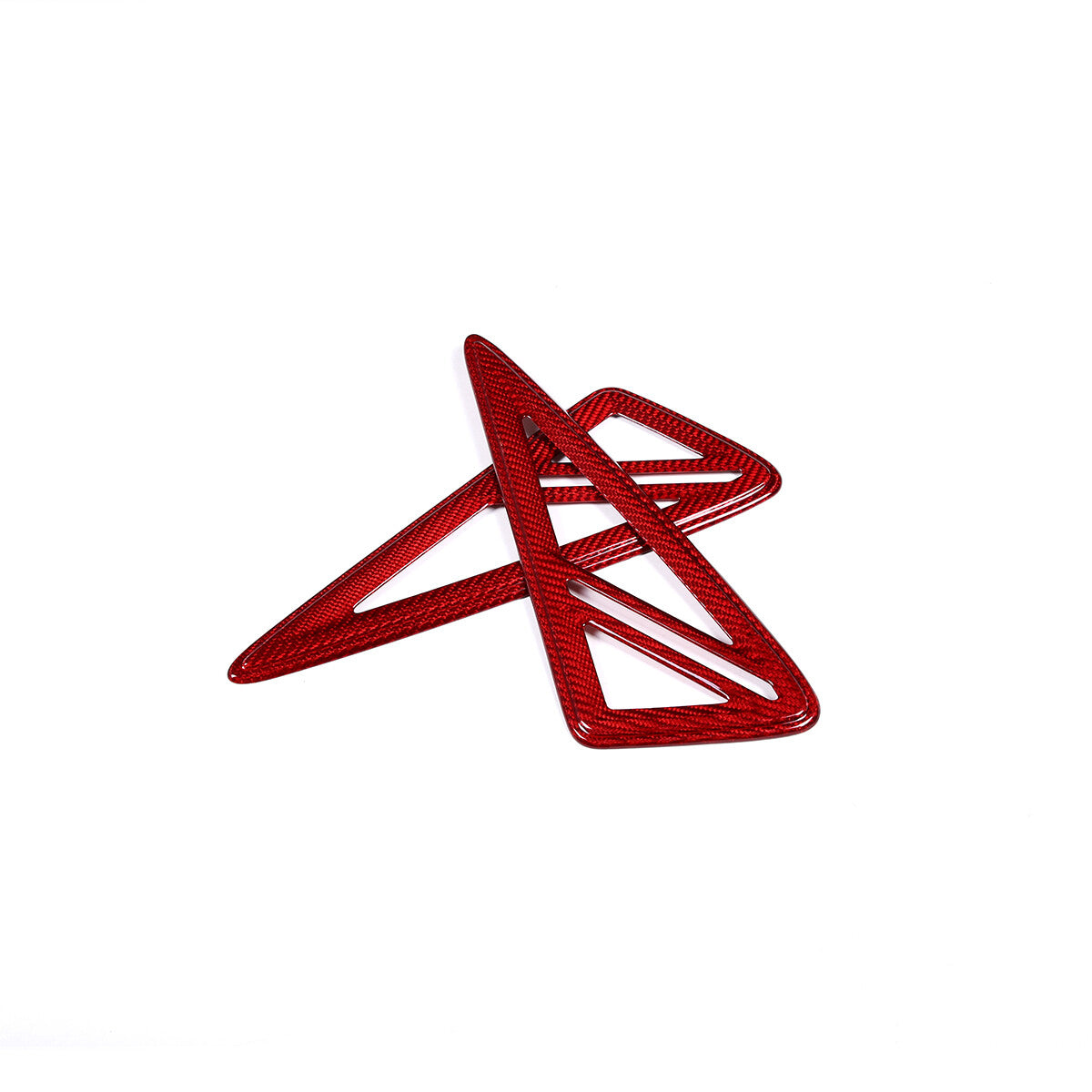 Red Car Side Wing Air Flow Fender Vent Trim Sticker For Lamborghini URUS 18-23 9