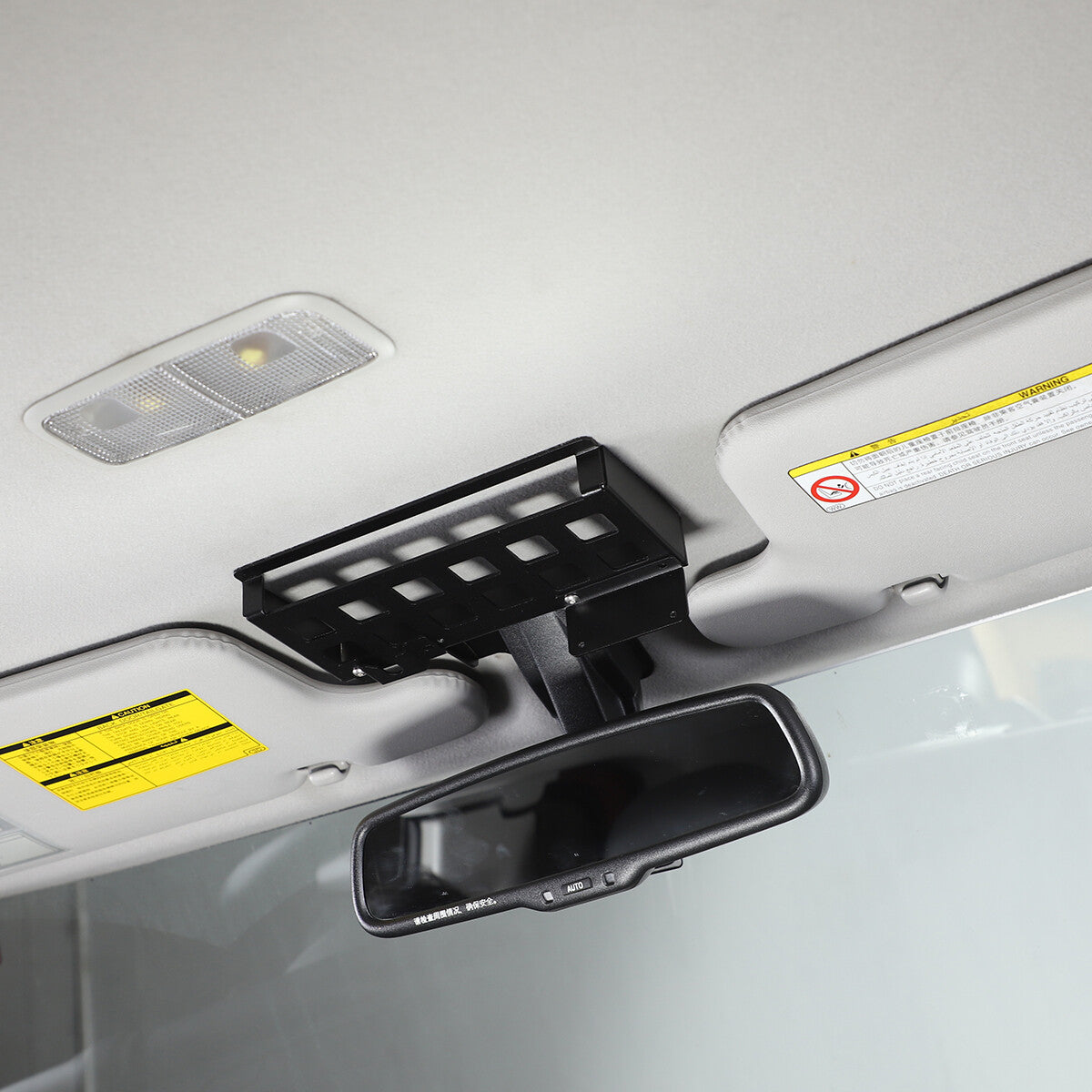 Alloy Rearview Mirror Storage Cover Trim box For Toyota FJ Cruiser 2007-21 10