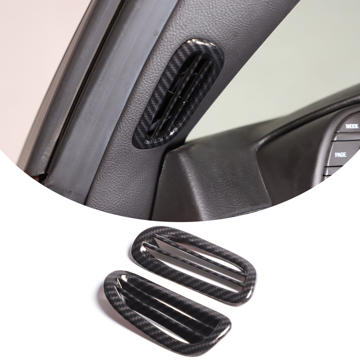 ABS Carbon Fiber Dashboard Interior Trim Cover Set Kit For Corvette C6 05-13 US 22