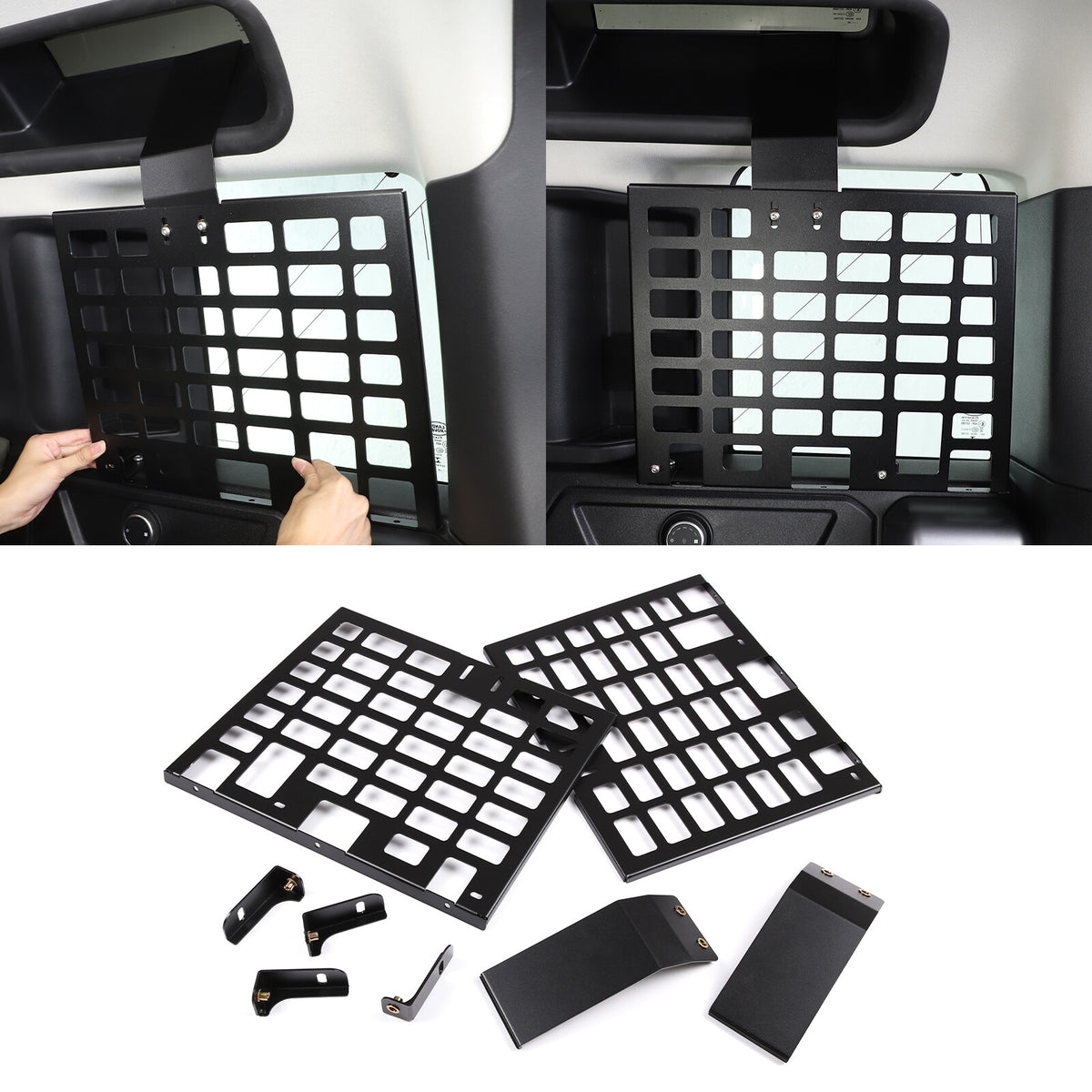 Alloy Rear Trunk Rack Storage Shelf Shelves for Land Rover Defender 90 110 20-22 2