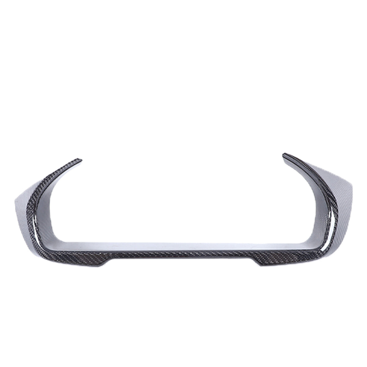 Real Carbon Fiber Dashboard Instrument Frame Cover Trim For BMW X5 F15 14-18 4