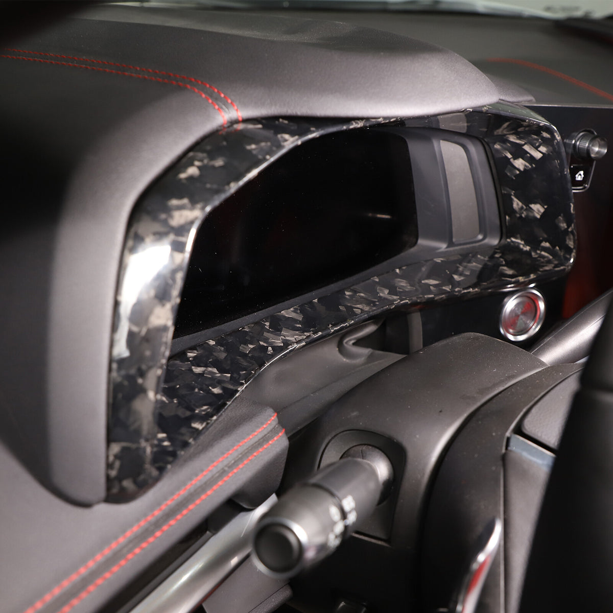 Forged Real Carbon Fiber Full Interior Set Cover Trim Kit For Corvette C8 20-25 - Variants 11-15 20