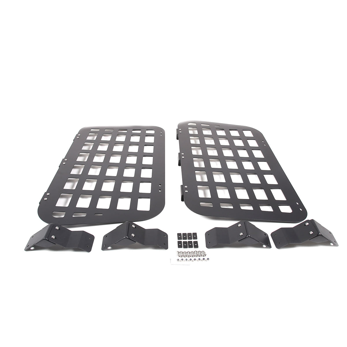 Rear Outer Side Window MOLLE Storage Flank Panel Bracket For Hummer H3 2005-2009 16