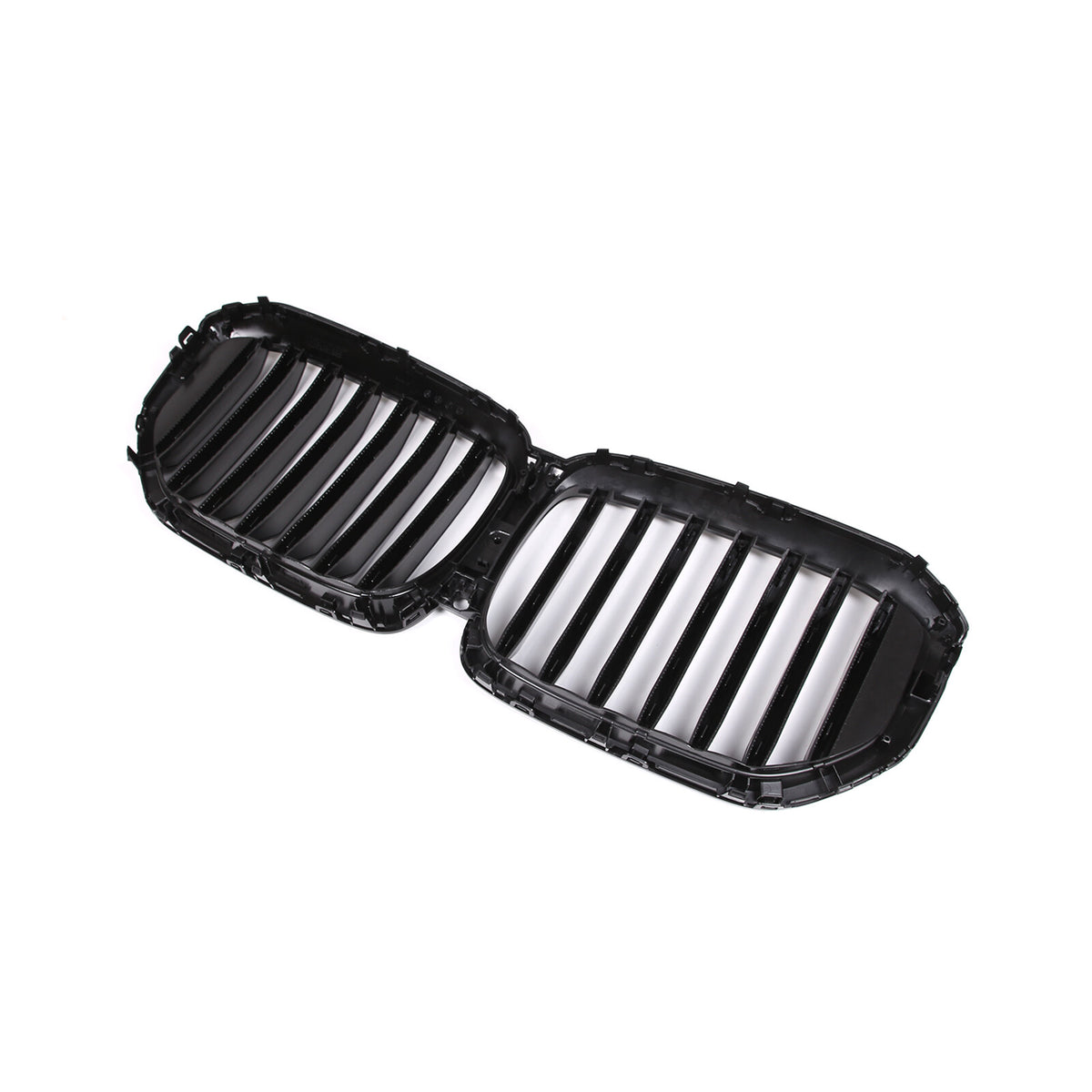 Glossy Black Front Bumper Center Hood Grille Grill For BMW G05 LCI X5 2023-2024 8