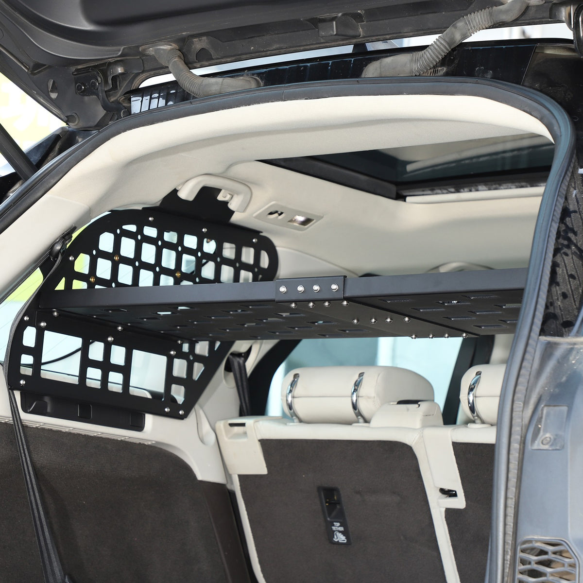 Trunk Side Storage Layered Rack Molle Panel For Land Rover Discovery 5 L462 17+ 9