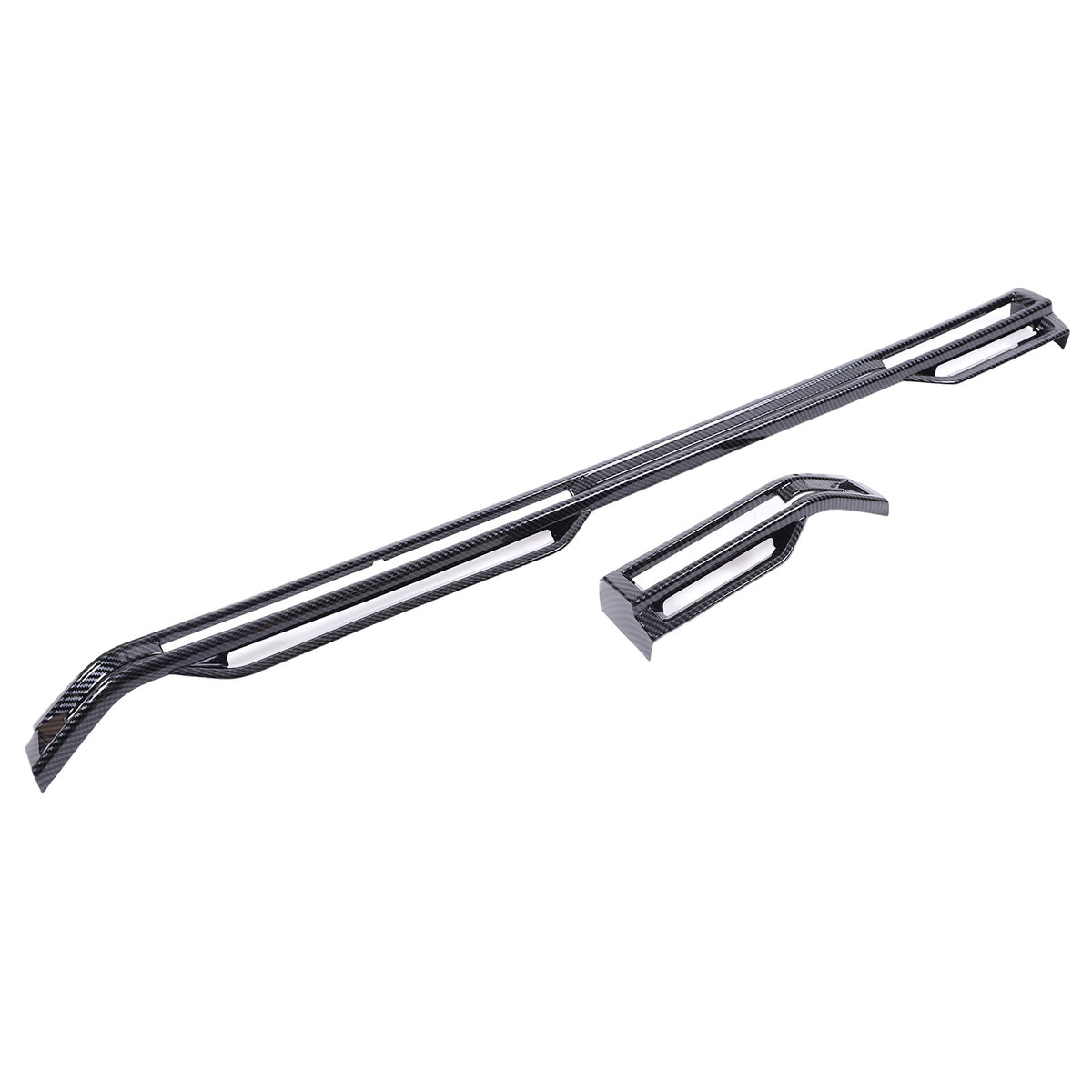 Carbon Fiber Console Dashboard Air Outlet Vent Stripe Trim For MG4 EV 2022-2024 14