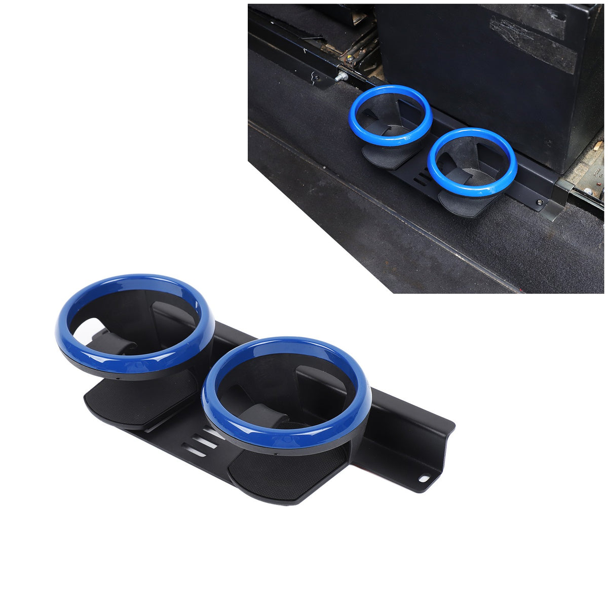 Steel Center Armrest Box Rear Cup Holder Bracket For LR Defender L316 2004-18 12