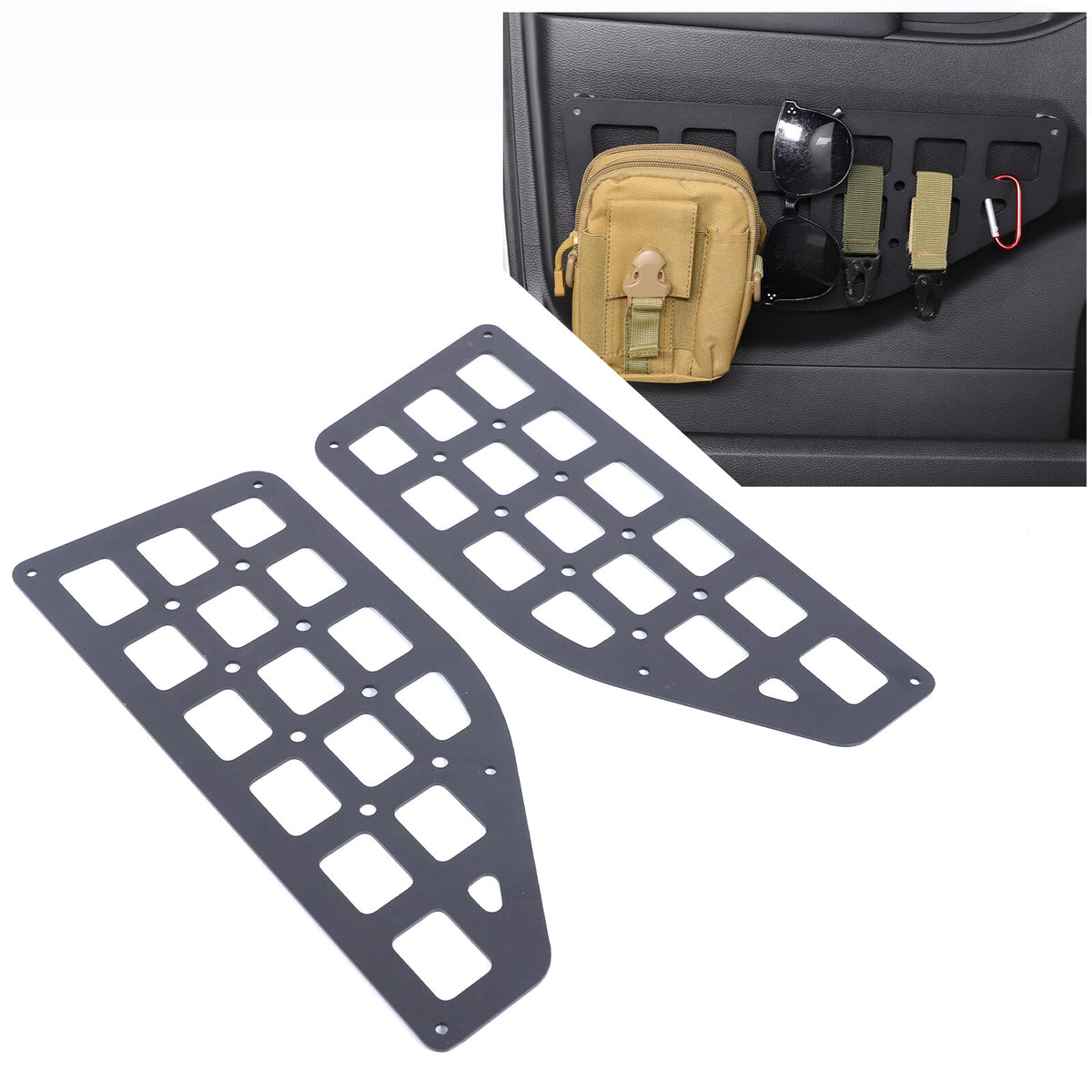 Off road Front Door Pocket Molle Panel For Nissan Frontier D41 2022+ 3